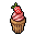strawberry cupcake